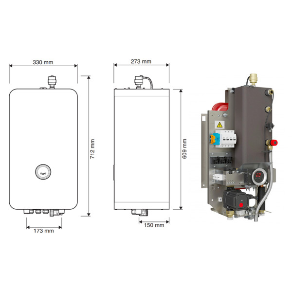 Котел електричний BOSCH Tronic Heat 6 кВт