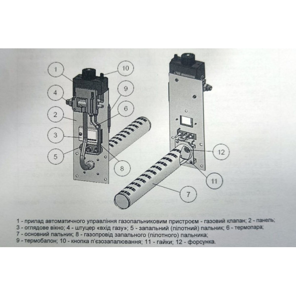 Газопальниковий пристрій "Вакула" 20 кВт (УГГ-20) Газопальниковий пристрій "Вакула" 20 кВт (УГГ-20)