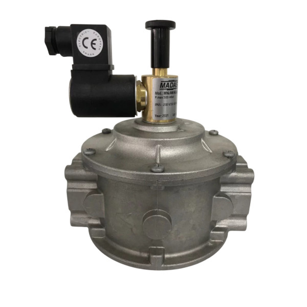 Клапан електромагнітний MADAS M16/RMO N.A. DN15 500 mbar (напівпрохідний) Клапан електромагнітний MADAS M16/RMO N.A. DN15 500 mbar (напівпрохідний)
