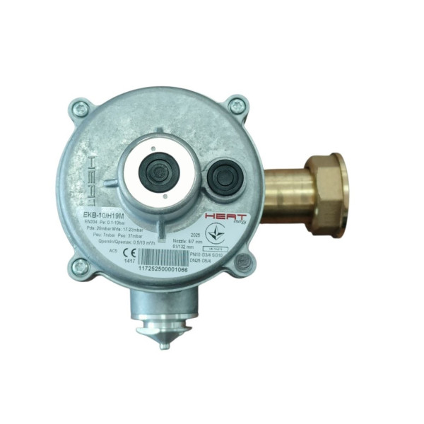 Регулятор тиску газу Heat-Gazgep EKB-10/H19M Регулятор тиску газу Heat-Gazgep EKB-10/H19M