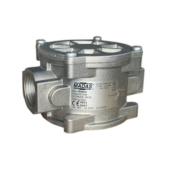 Фильтр газовый MADAS FM DN 25 (резьба) 6 bar