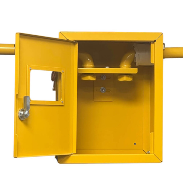 Ящик (шафа) для лічильника газу ВОГ- Ш-1л-25 (М-G 1 1/4"/110 мм. G1.6 - G4) 