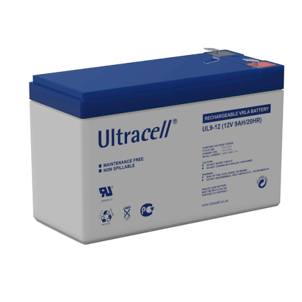 Аккумулятор Ultracell UXL9-12 AGM 12V 9Ah