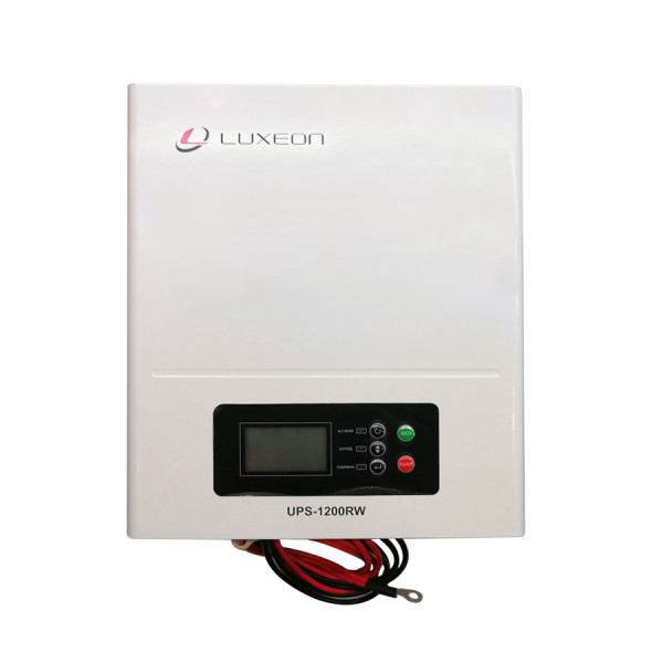 Источник бесперебойного питания (ИБП) LUXEON UPS-1200RW (900 Вт) Источник бесперебойного питания (ИБП) LUXEON UPS-1200RW (900 Вт)