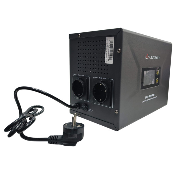 Источник бесперебойного питания (ИБП) LUXEON UPS-800WM (480 Вт)