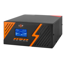 Джерело безперебійного живлення (ДБЖ) Logicpower 12V LPM-PSW-1500VA (1050 Вт) чорний