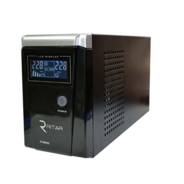 Джерело безперебійного живлення (ДБЖ) RITAR RTSW-600 LCD