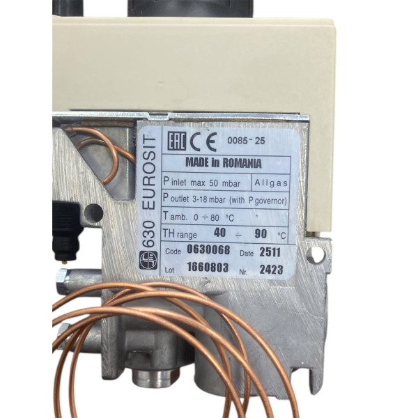 Автоматика газова EUROSIT 630 для котлів (40-90°C )
