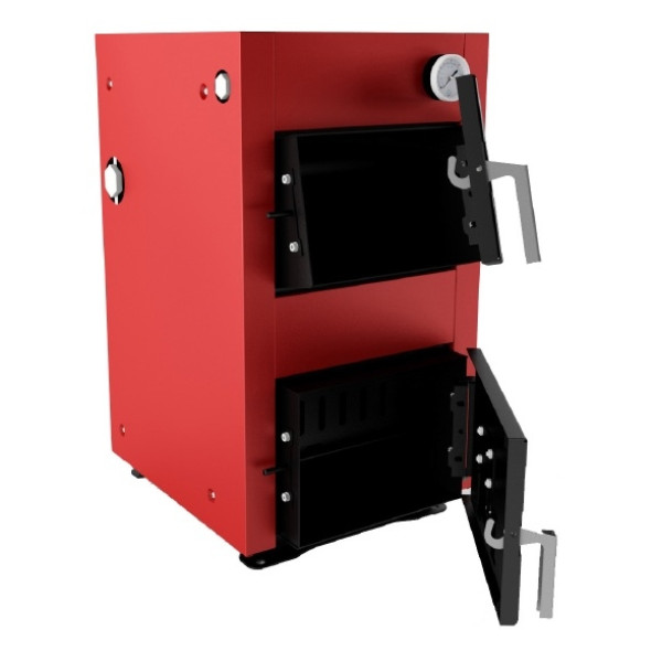 Котел твердотопливный MARTEN Base MB-12v c плитой