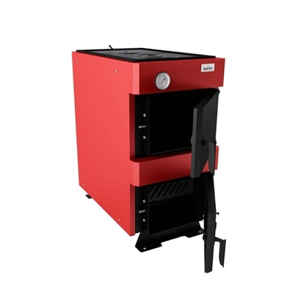 Котел твердопаливний MARTEN Base MB-17V з плитою