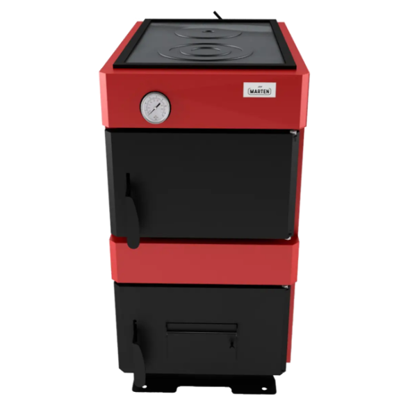 Котел твердопаливний MARTEN Base MB-17V з плитою