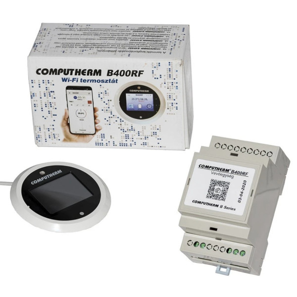 Бездротовий сенсорний багатозонний Wi-Fi терморегулятор COMPUTHERM B400RF