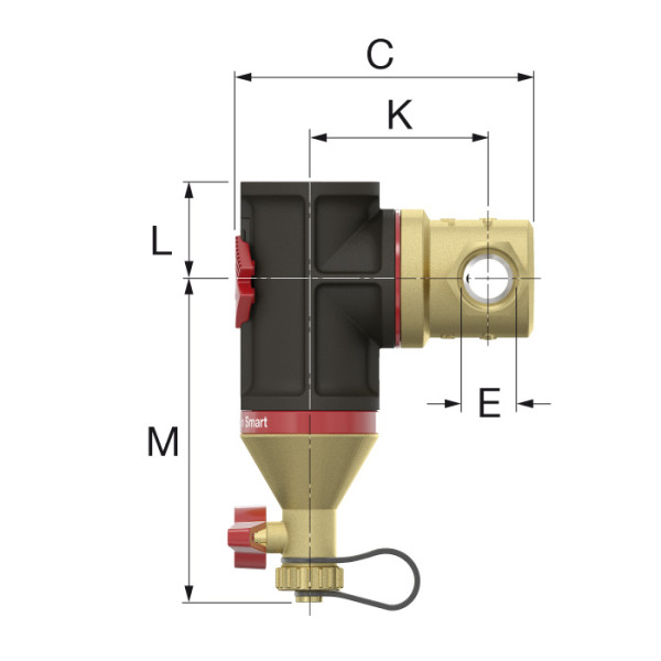 Сепаратор бруду Flamco Clean Smart 1¼" (30024)