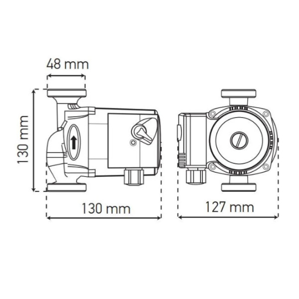 Церкуляційний насос KOER 25/4-130 KP.GRS-130