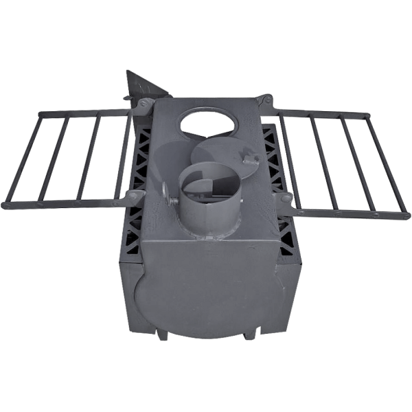 Піч-буржуйка опалювальна з варильною поверхнею Перемога з конвекц