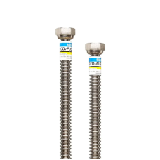 Металорукав для води Eco-Flex Стандарт 0,5 м 1/2" (гайка-гайка)
