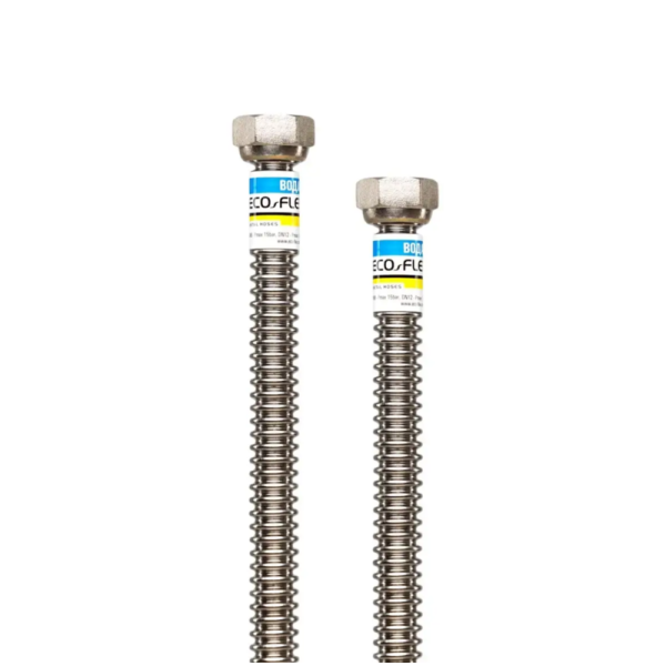Металлорукав для воды Eco-Flex Стандарт 0,3 м 1/2" (гайка-гайка)