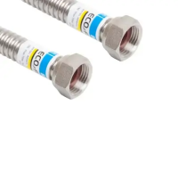Металорукав для води Eco-Flex Стандарт 2,0 м 1/2" (гайка-гайка)