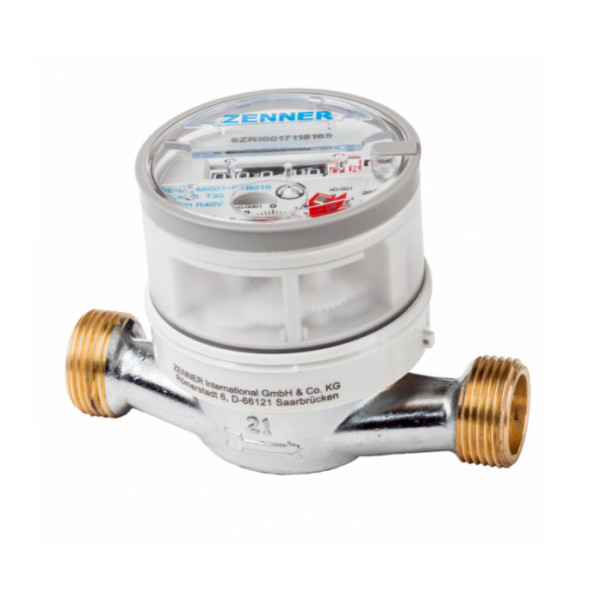 Лічильник холодної води ZENNER ETKD-М DN15